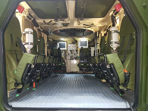 Ergonomics Military Seats Technology